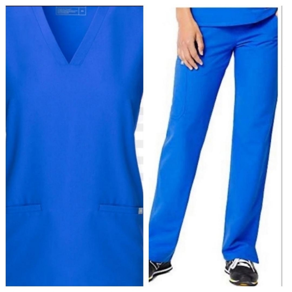 NEW Figs Scrub Set Royal Blue